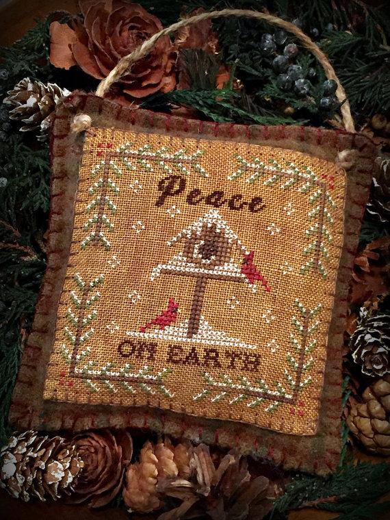 Peace On Earth - Cross Stitch Pattern