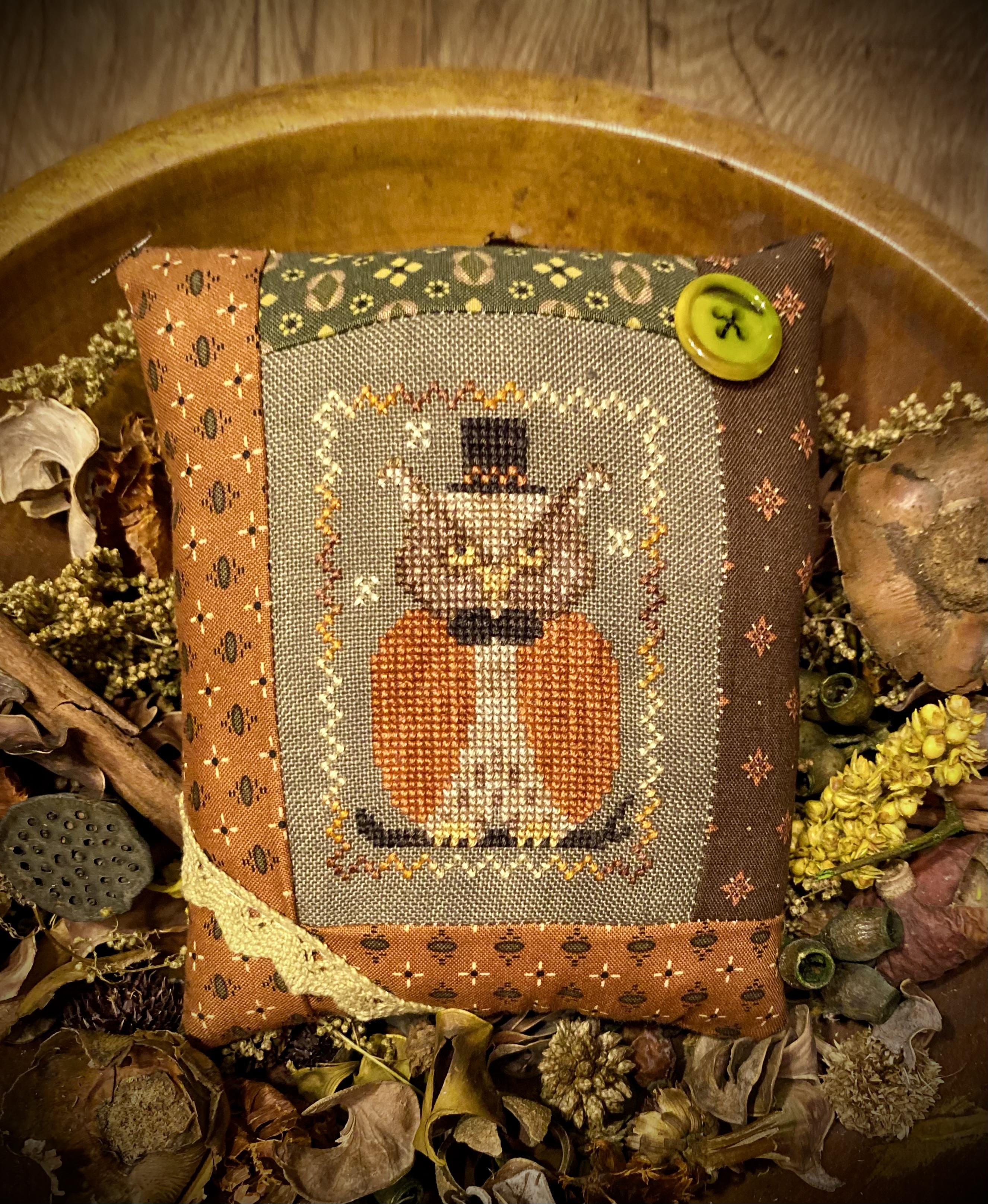 Mister Barn E. Owl - Halloween Cross Stitch Pattern