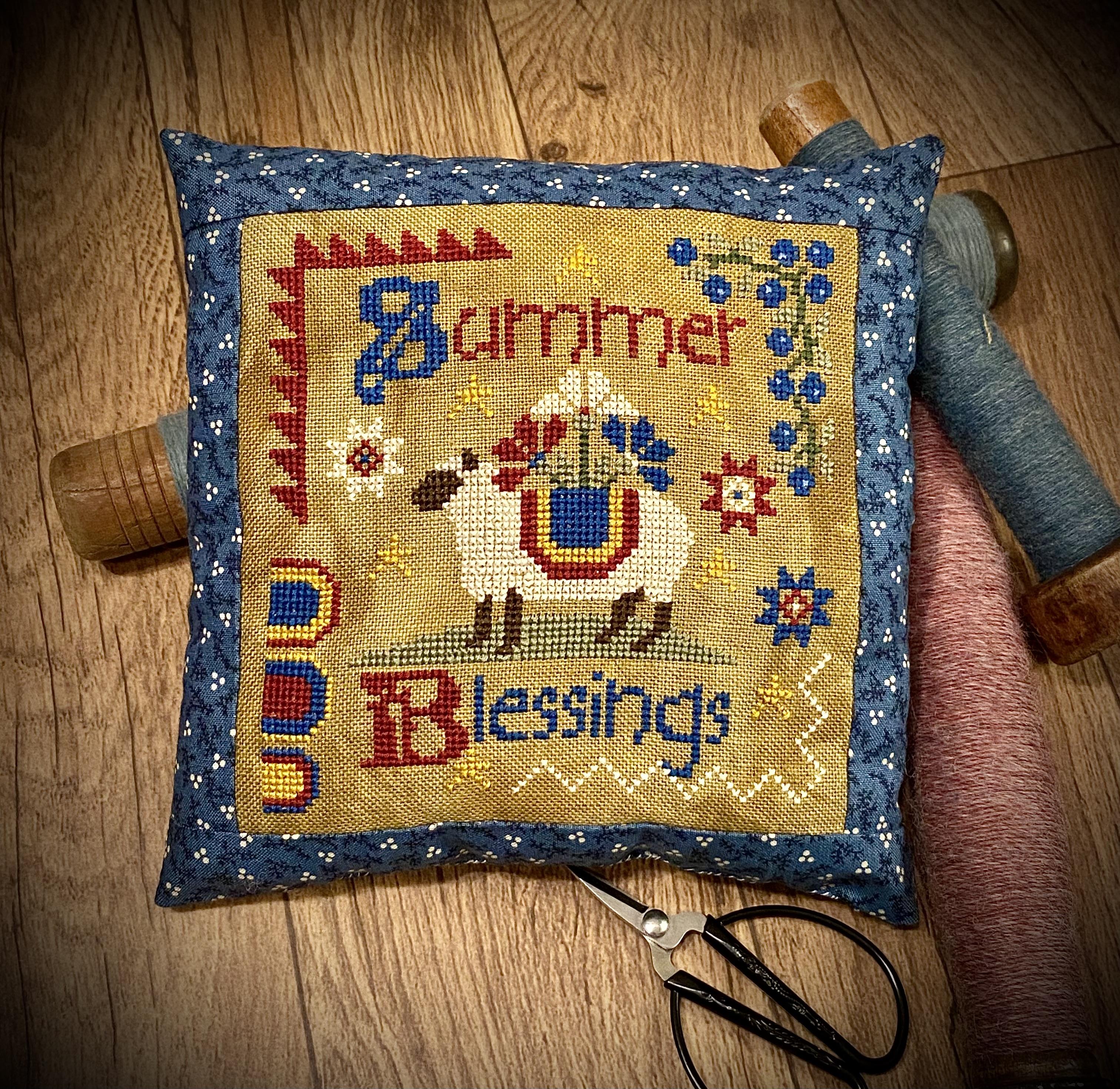 Summer Blessings - Patriotic Cross Stitch Pattern