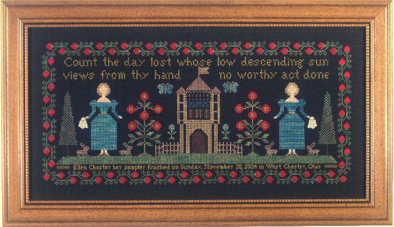 Make Each Day Count - Cross Stitch Pattern