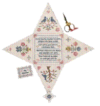 A Fair Maiden's Etui - Cross Stitch Pattern