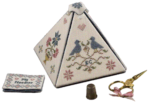 A Fair Maiden's Etui - Cross Stitch Pattern