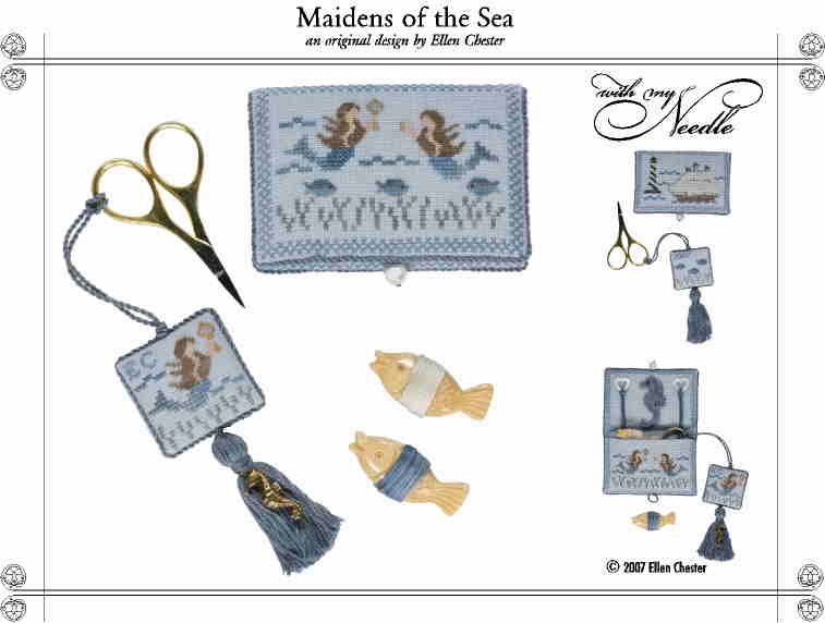 Maidens of the Sea - Cross Stitch Pattern