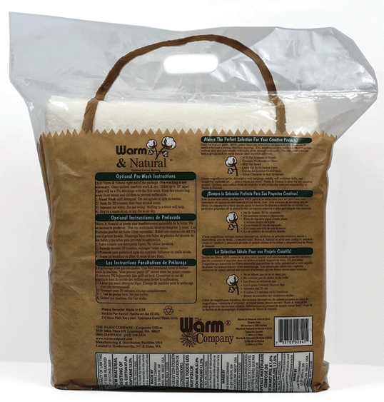Warm & Natural Batting - Queen Size