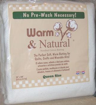 Warm & Natural Batting Queen Size