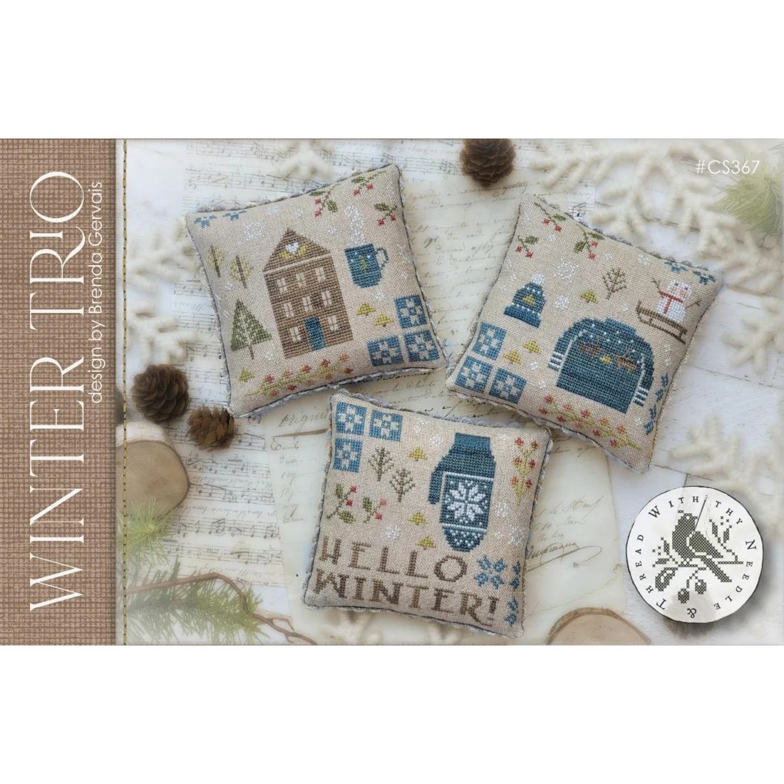 Floss Pack for "Winter Trio"