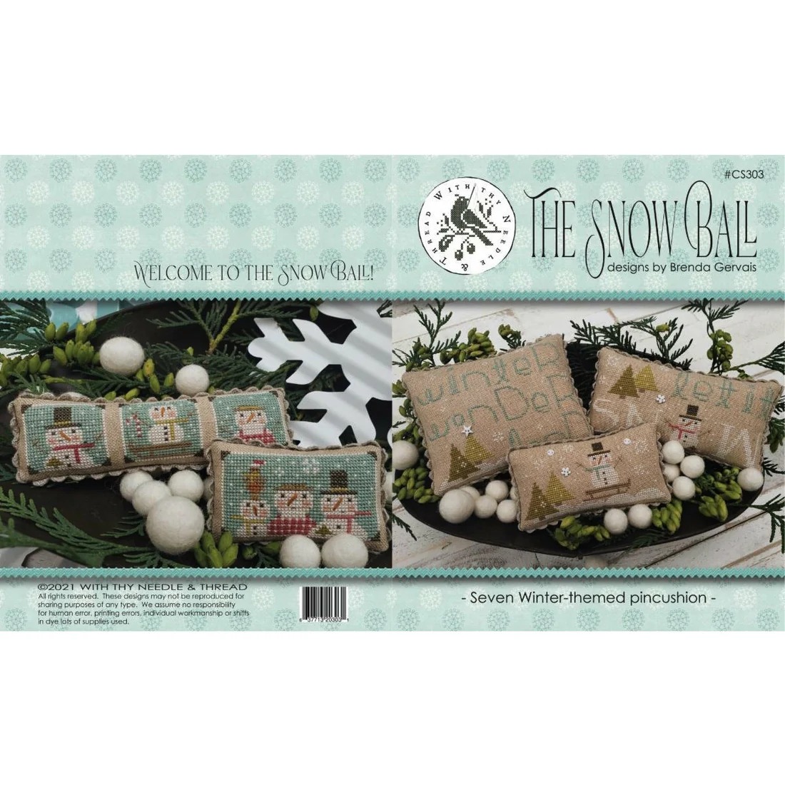 Floss Pack for "Snow Ball"