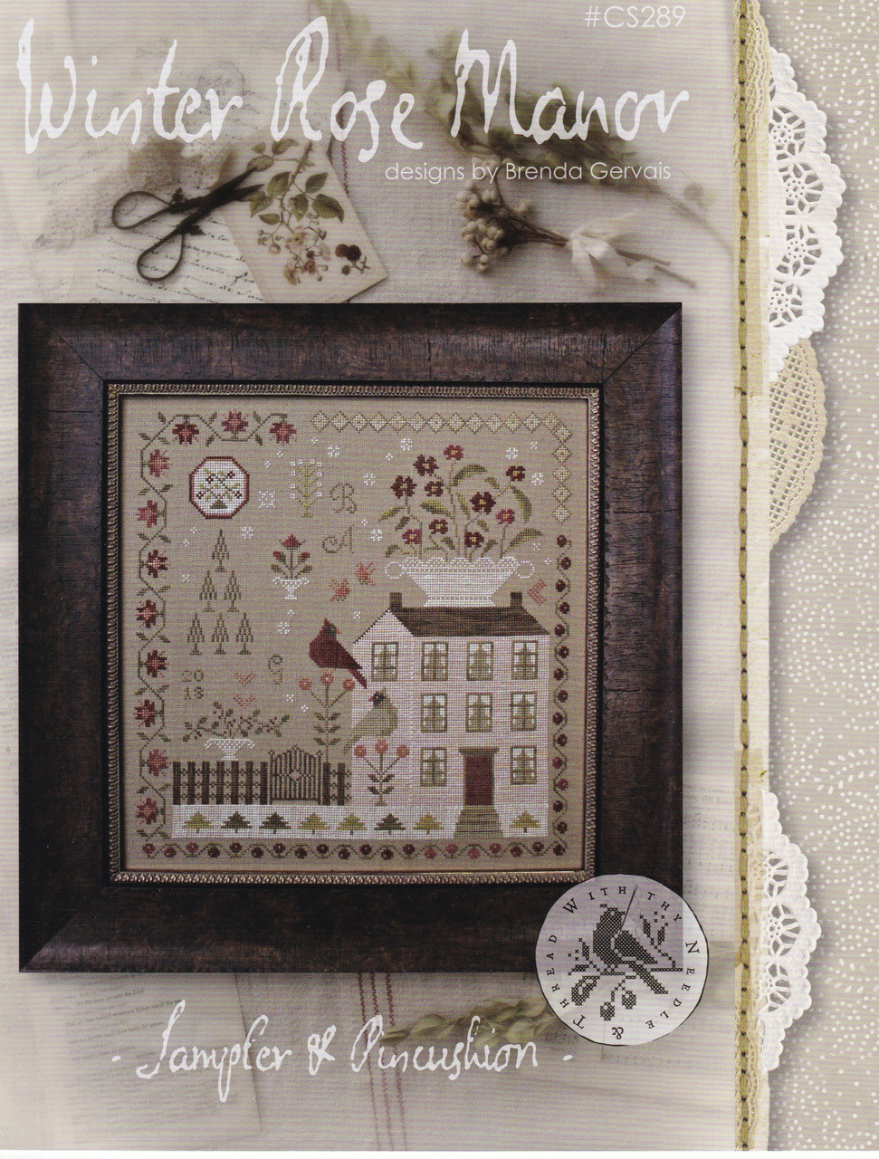 Floss Pack for "Winter Rose Manor"