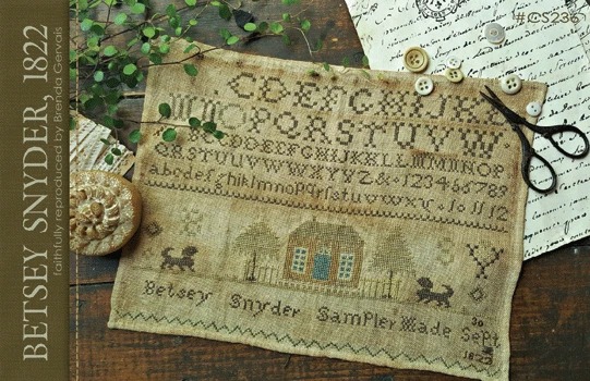 Floss Pack for "Betsy Snyder 1822", different perspective #1, zoomed in. Select this picture to zoom back out.