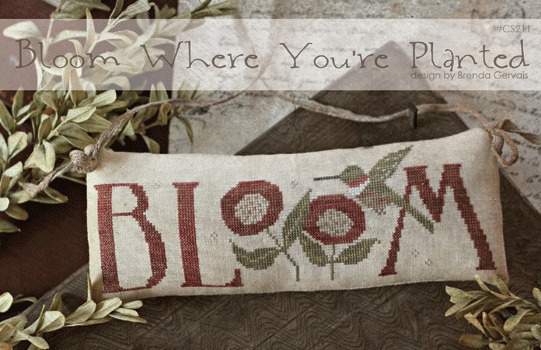 Floss Pack for "Bloom Where You're Planted", different perspective #1, zoomed in. Select this picture to zoom back out.
