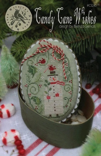 Floss Pack for "Candy Cane Wishes", different perspective #1, zoomed in. Select this picture to zoom back out.