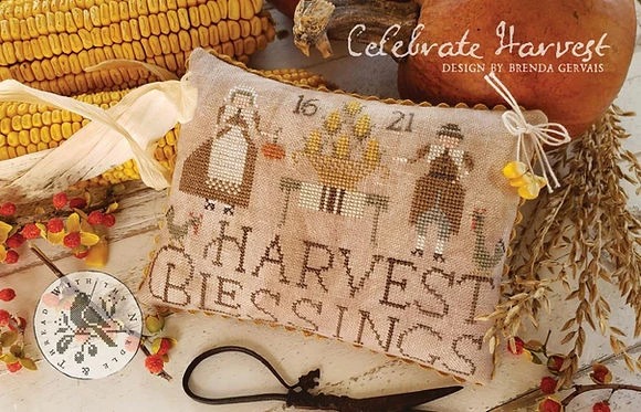 Floss Pack for "Celebrate Harvest", different perspective #1, zoomed in. Select this picture to zoom back out.