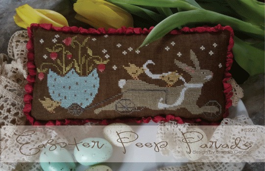 Floss Pack for "Easter Peep Parade", different perspective #1, zoomed in. Select this picture to zoom back out.