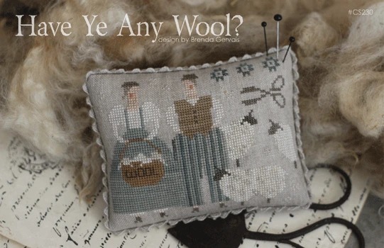 Floss Pack for "Have Ye Any Wool?", different perspective #1, zoomed in. Select this picture to zoom back out.