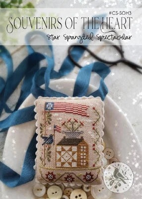Floss Pack for "Star Spangled Spectacular", different perspective #1, zoomed in. Select this picture to zoom back out.