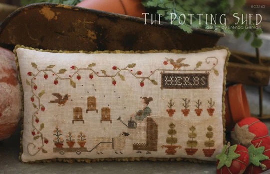 Floss Pack for "The Potting Shed", different perspective #1, zoomed in. Select this picture to zoom back out.