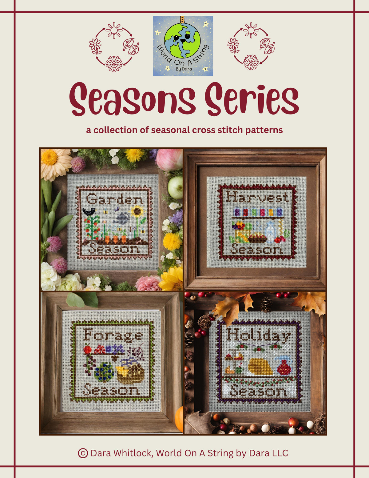 Seasons Series Booklet - Christmas Cross Stitch Pattern