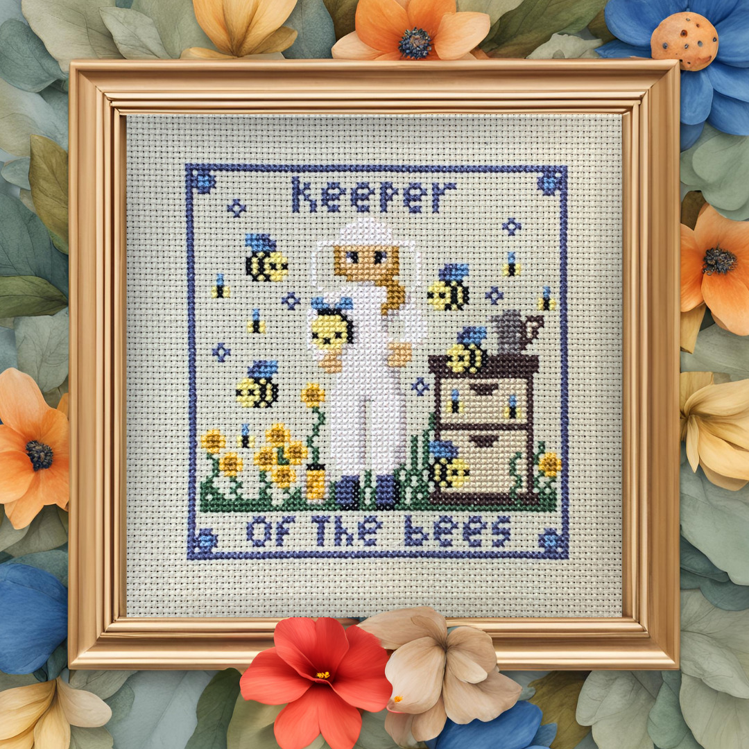Keeper of the Bees - Cross Stitch Pattern