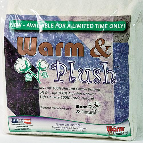 Warm & Plush Batting Queen Size
