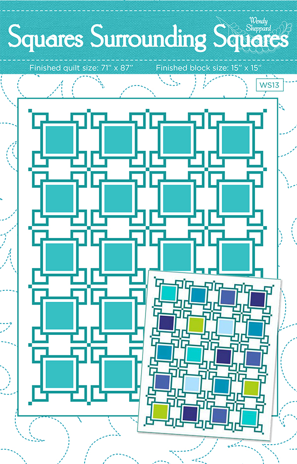 Squares Surround Squares - Quilt Pattern