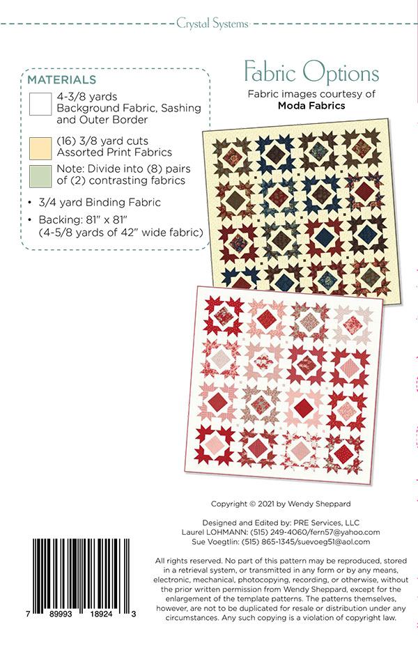 Crystal System - Quilt Pattern