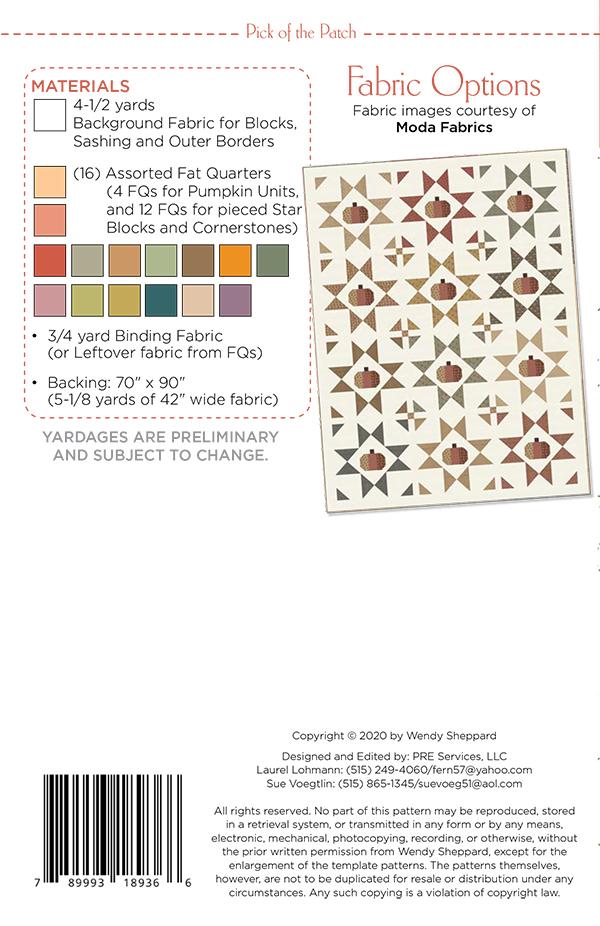 Pick Of The Patch - Quilt Pattern