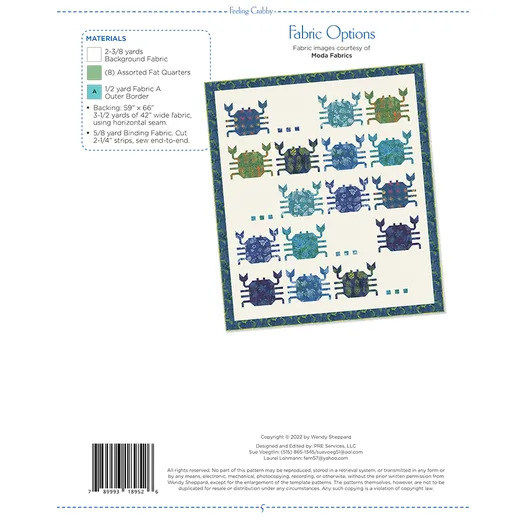 Feeling Crabby - Quilt Pattern