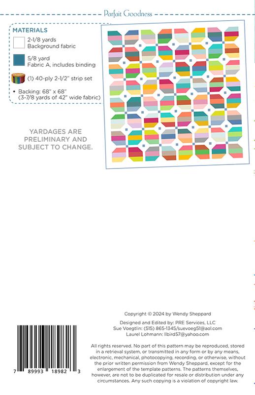 Parfait Goodness - Quilt Pattern