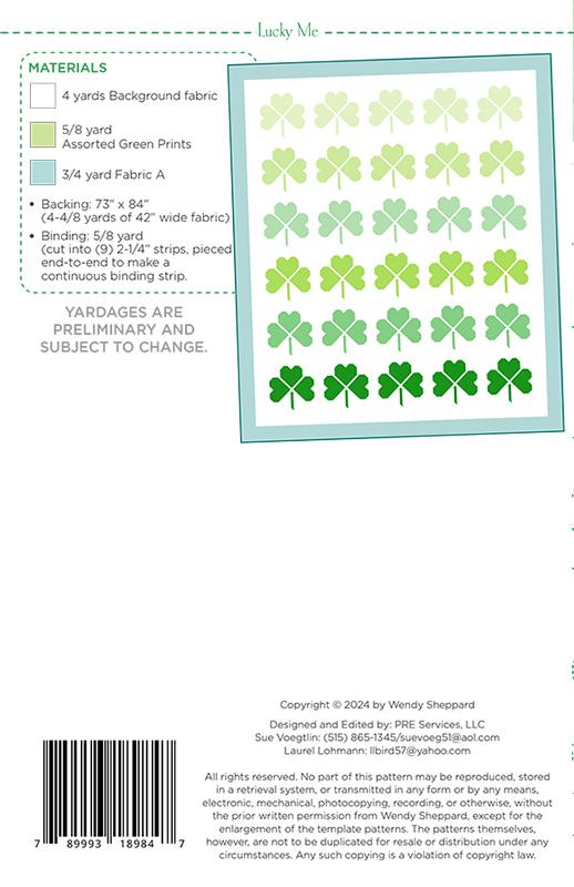 Lucky Me - Quilt Pattern