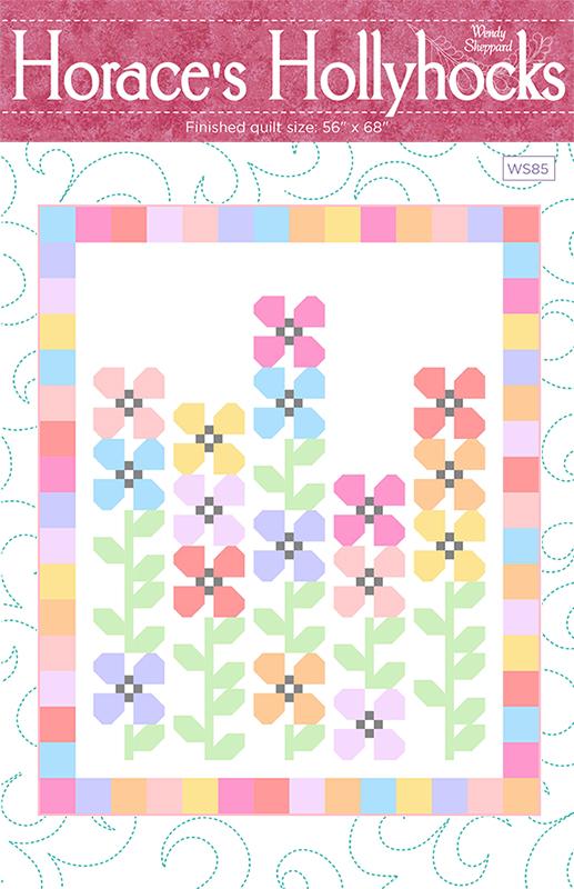 Horace's Hollyhocks - Quilt Pattern