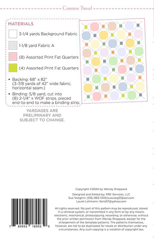Common Thread - Quilt Pattern