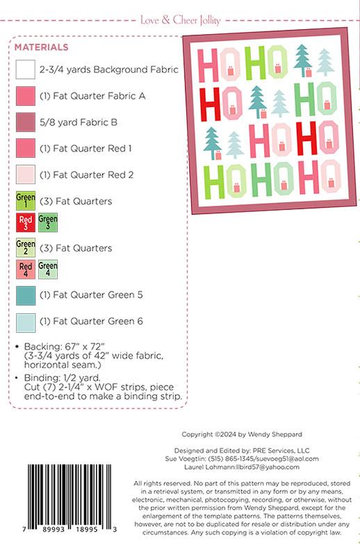 Jollity - Christmas Quilt Pattern