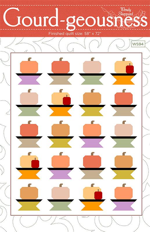 Gourd-geousness - Quilt Pattern