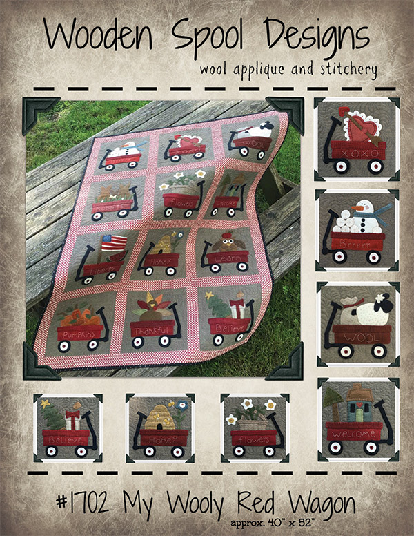 My Wooly Red Wagon - Quilt Pattern