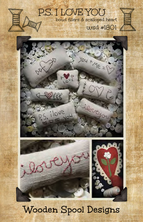 PS I Love You Bowl Fillers - Quilt Pattern