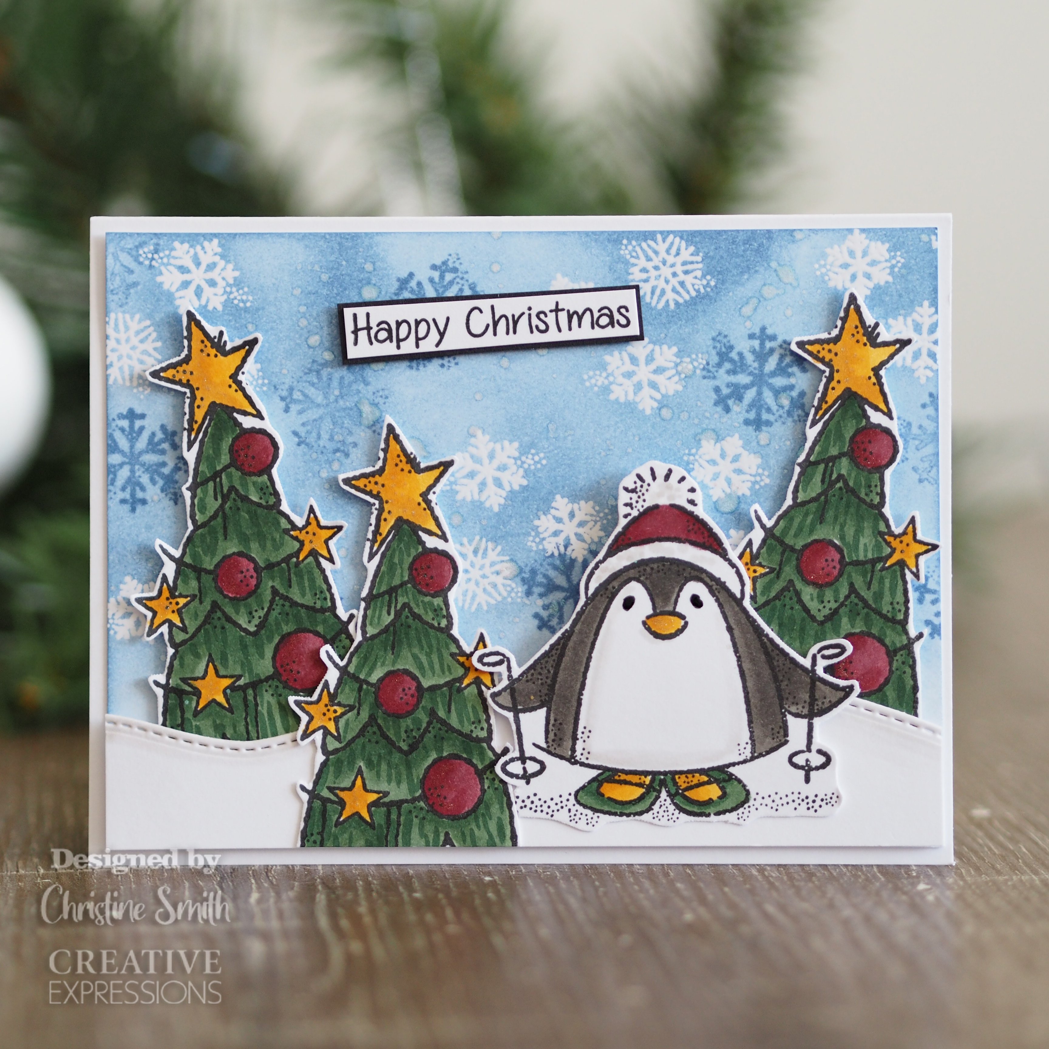 Peter Penguin - Clear Stamp Set