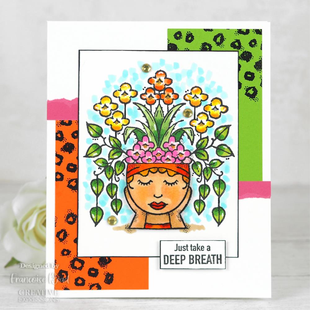 Lady Planter - Clear Stamp Set