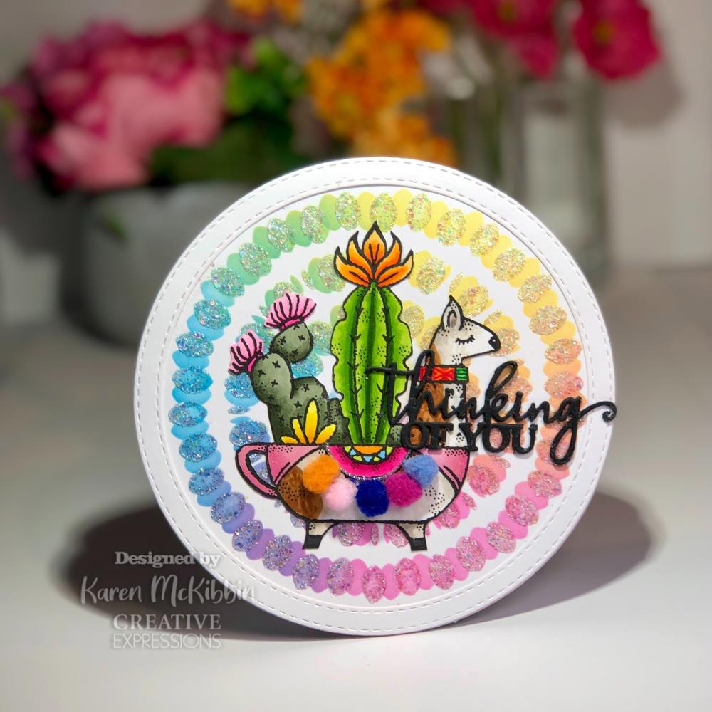 Llama Planter - Clear Stamp Set