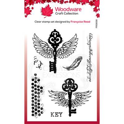Flying Keys - Clear Singles Stamp