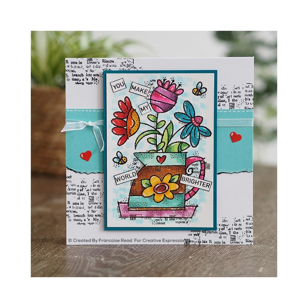 Flower Jug - Clear Stamp
