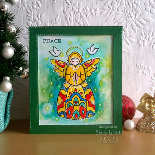 Angel Blessings - Clear Stamp