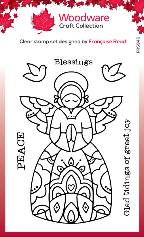 Angel Blessings - Clear Stamp