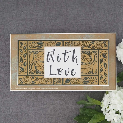 Brush Script Lowercase - Clear Stamp