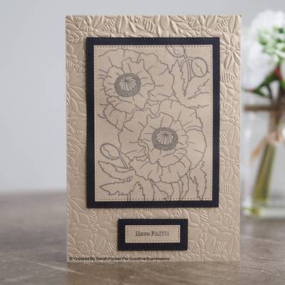 Poppies - Clear Singles Stamp