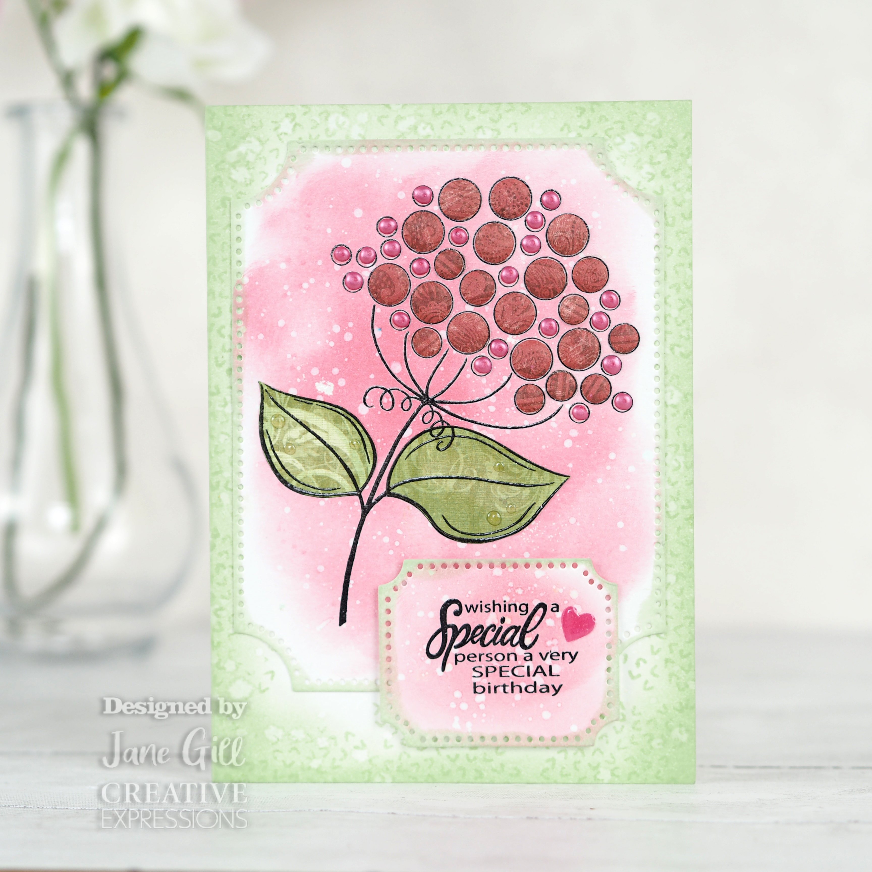 Bubble Bloom Suzie - Clear Stamp