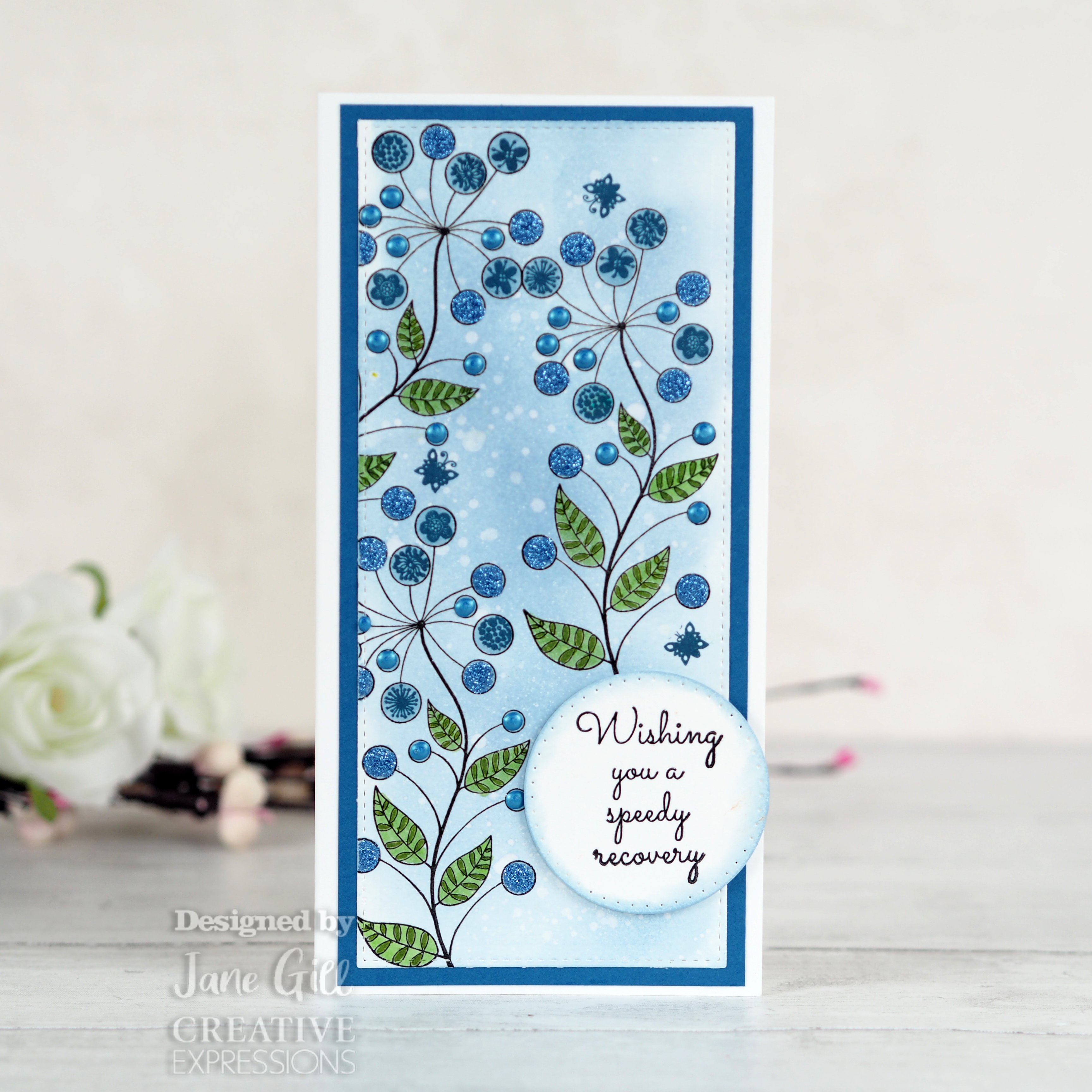 Bubble Bloom Abbie - Clear Stamp