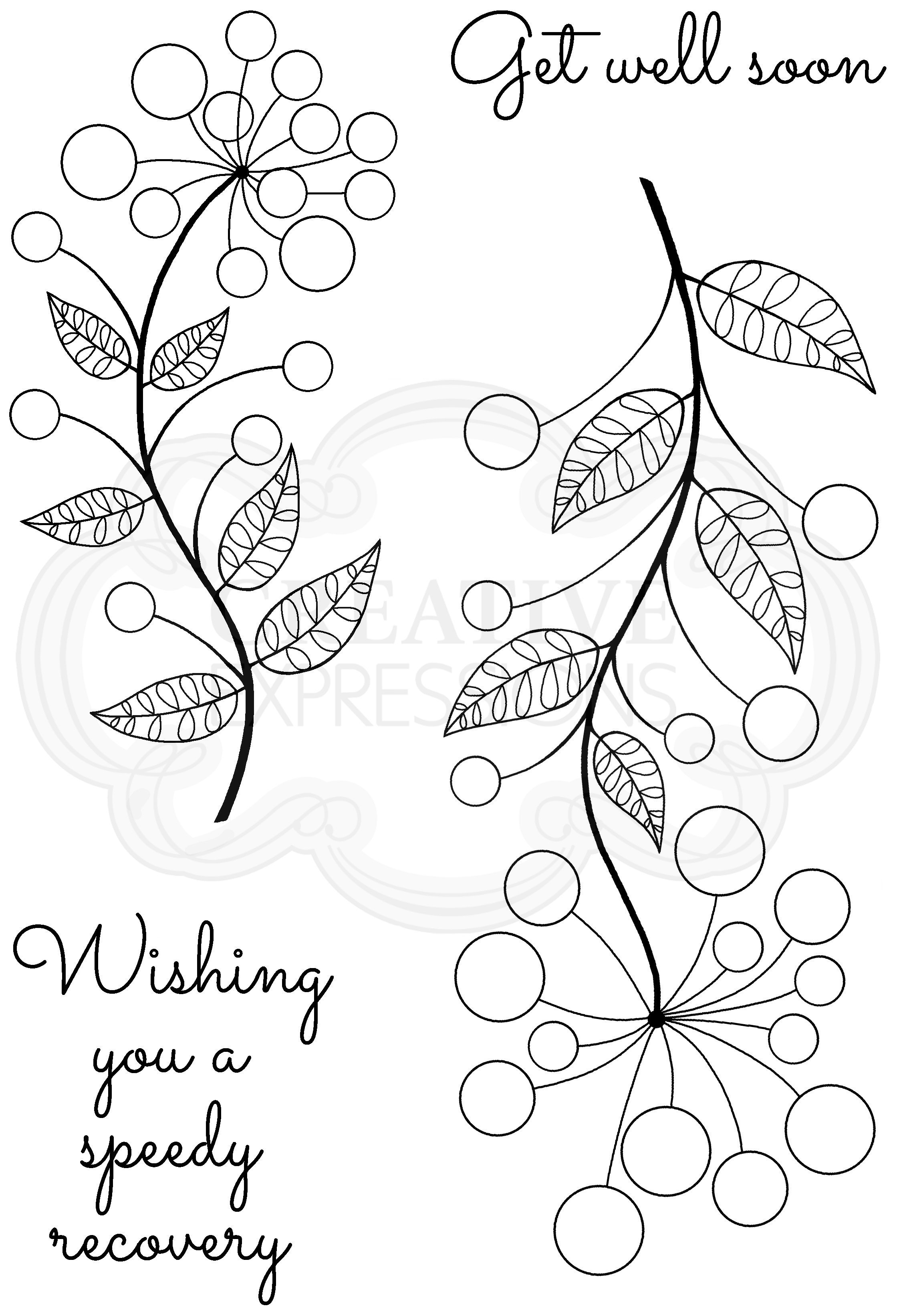 Bubble Bloom Abbie - Clear Stamp
