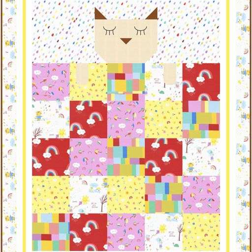 Whatever The Weather Friends - Sunshine - Quilt Fabric