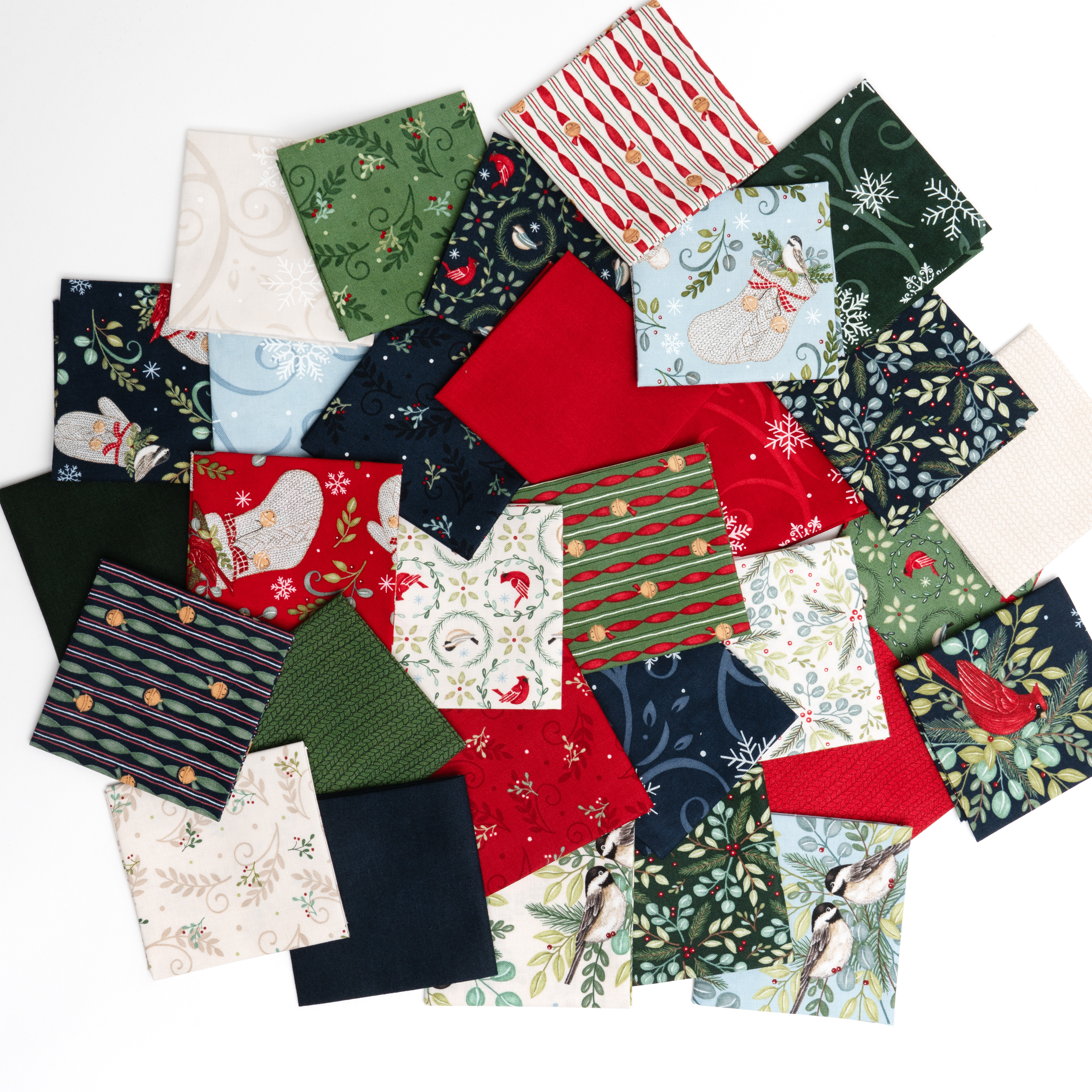 When Snow Falls - Christmas Charm Pack