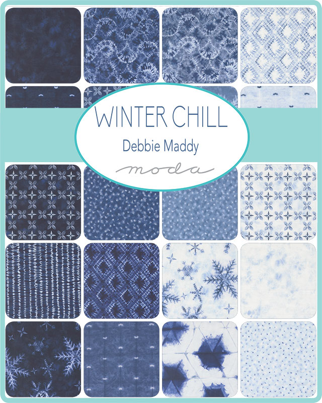 Winter Chill Panel Midnight - Quilt Panel